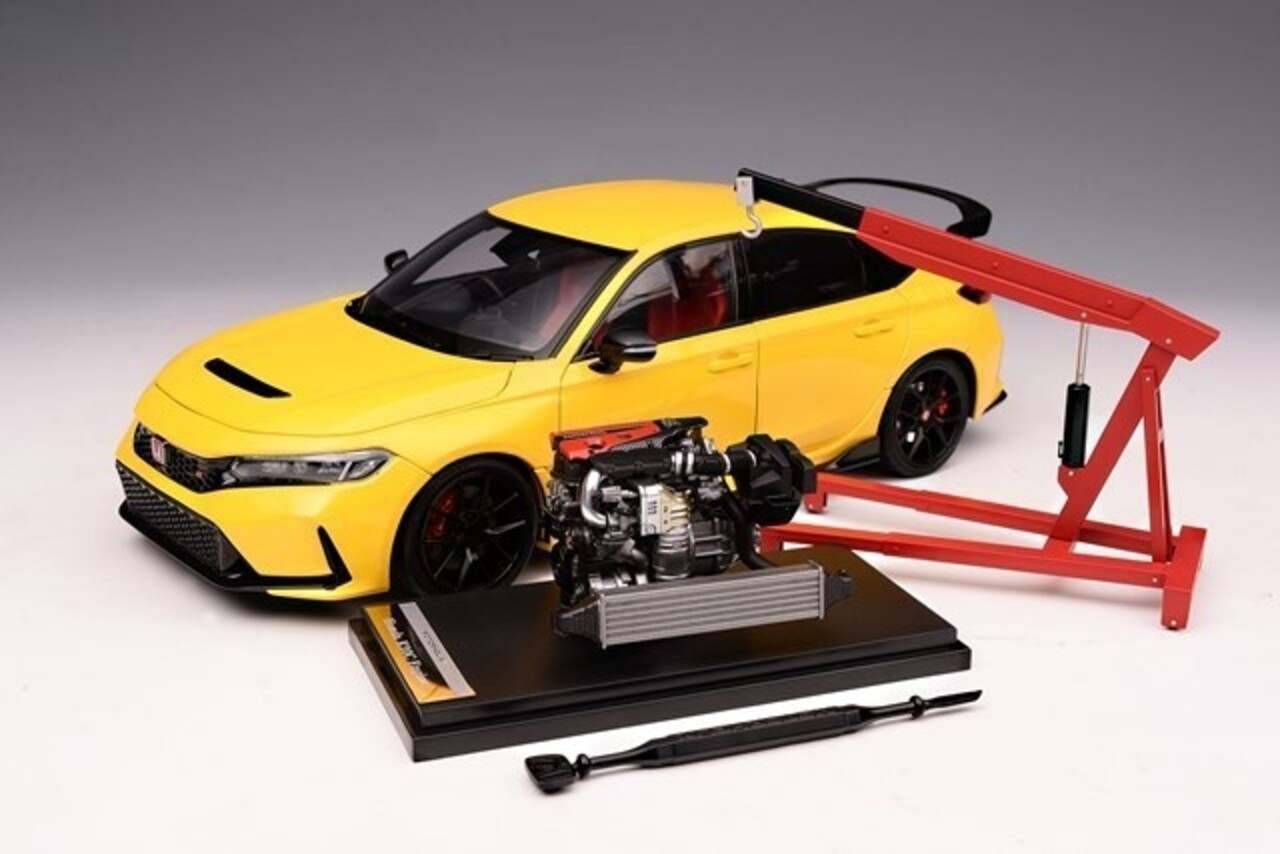 Honda Honda Civic Type-R (FL5) + Engine + Accessories 2020 - 1:18 - MotorHelix
