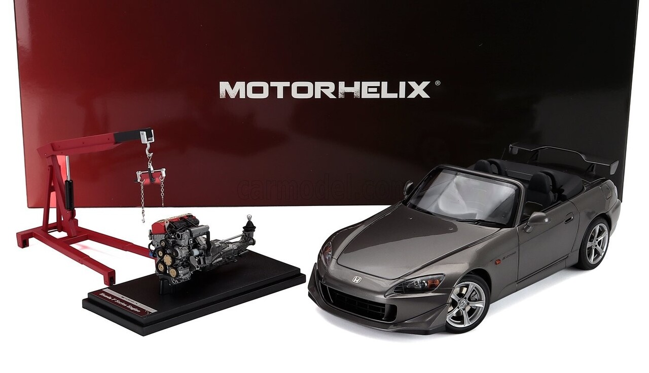 Honda Honda S2000 Type S Hard Top + Engine + Accessories 2007 - 1:18 - MotorHelix