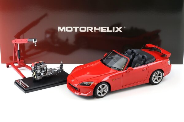 Honda Honda S2000 Type S Hard Top + Engine + Accessories 2007 - 1:18 - MotorHelix