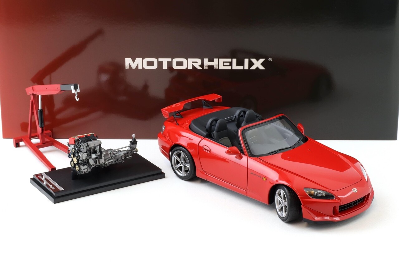 Honda Honda S2000 Type S Hard Top + Engine + Accessories 2007 - 1:18 - MotorHelix