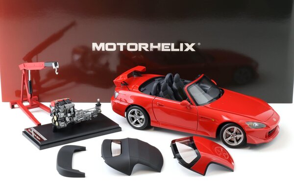 Honda Honda S2000 Type S Hard Top + Engine + Accessories 2007 - 1:18 - MotorHelix