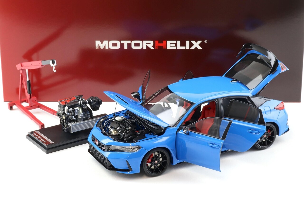 Honda Honda Civic Type-R (FL5) + Engine + Accessories 2020 - 1:18 - MotorHelix