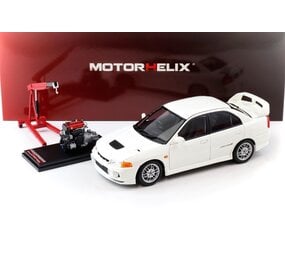 Mitsubishi Mitsubishi Lancer EVO IV + Engine + Accessories 1999 - 1:18 - MotorHelix