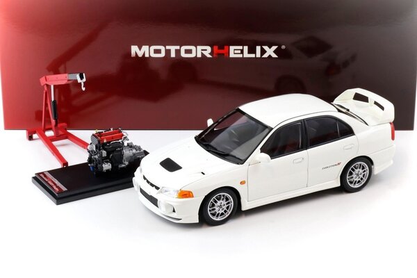 Mitsubishi Mitsubishi Lancer EVO IV + Engine + Accessories 1999 - 1:18 - MotorHelix