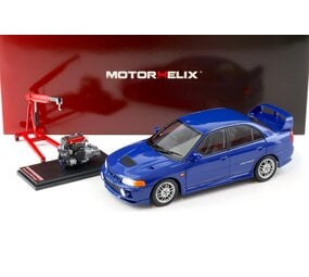 Mitsubishi Mitsubishi Lancer EVO IV + Engine + Accessories 1999 - 1:18 - MotorHelix