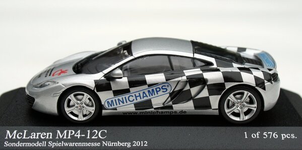 McLaren McLaren MP4-12C Spielwarenmesse Nürnberg 2012 - 1:43 - Minichamps