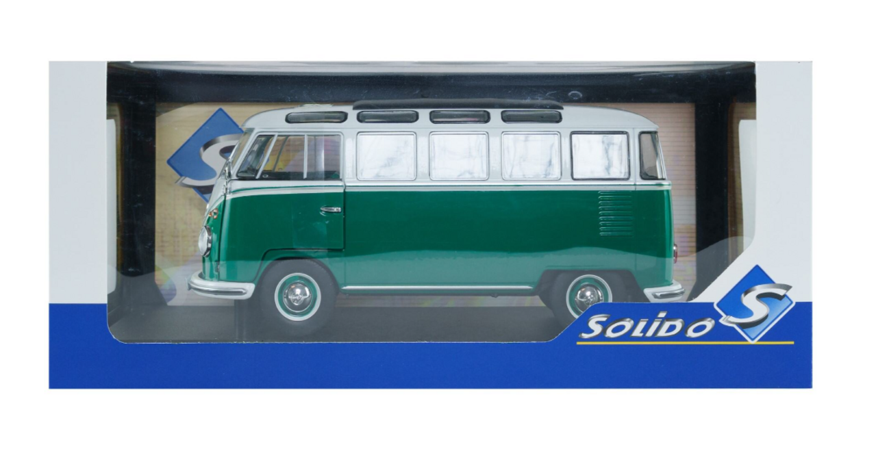 Volkswagen Volkswagen T1 Samba Minibus 1962  - 1:18 - Solido