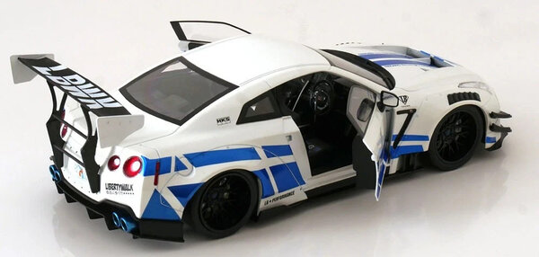 Nissan Nissan GT-R (R35) Liberty Walk Body Kit 2.0 Coupe 2024 - 1:18 - Solido