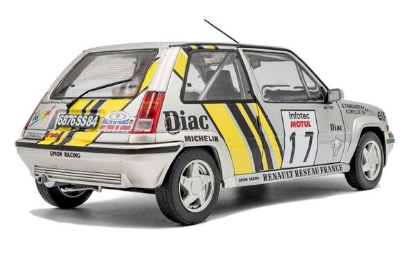 Renault Renault 5 GT Turbo MK2 #17 Tour de Corse 1989 - 1:18 - Solido