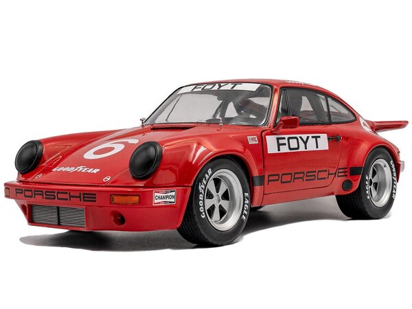 Porsche Porsche 911 #6 FOYT IROC Daytona 1974  - 1:18 - Solido