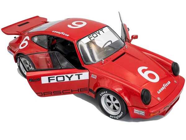Porsche Porsche 911 #6 FOYT IROC Daytona 1974  - 1:18 - Solido