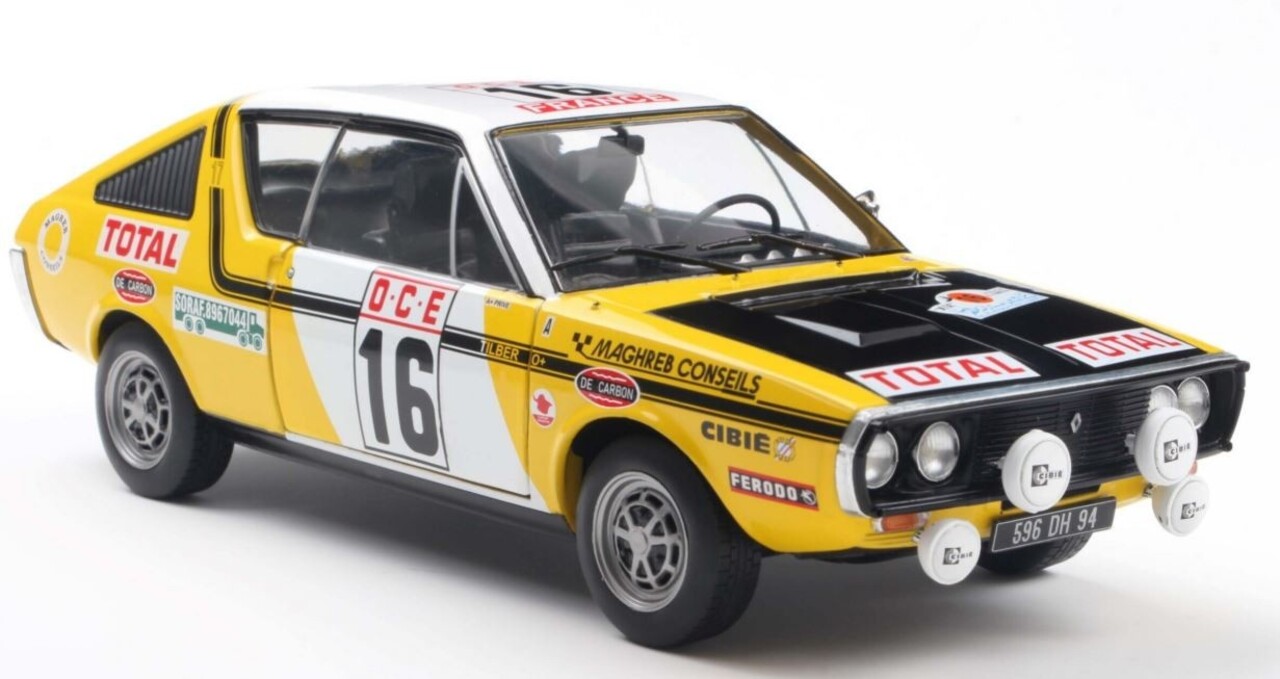 Renault Renault 17PH.1 #16 Rally Marocco 1976 - 1:18 - Solido