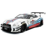 Nissan Nissan GT-R (R35) RHD Liberty Walk Body Kit 2.0 Martini 2024  - 1:18 - Solido