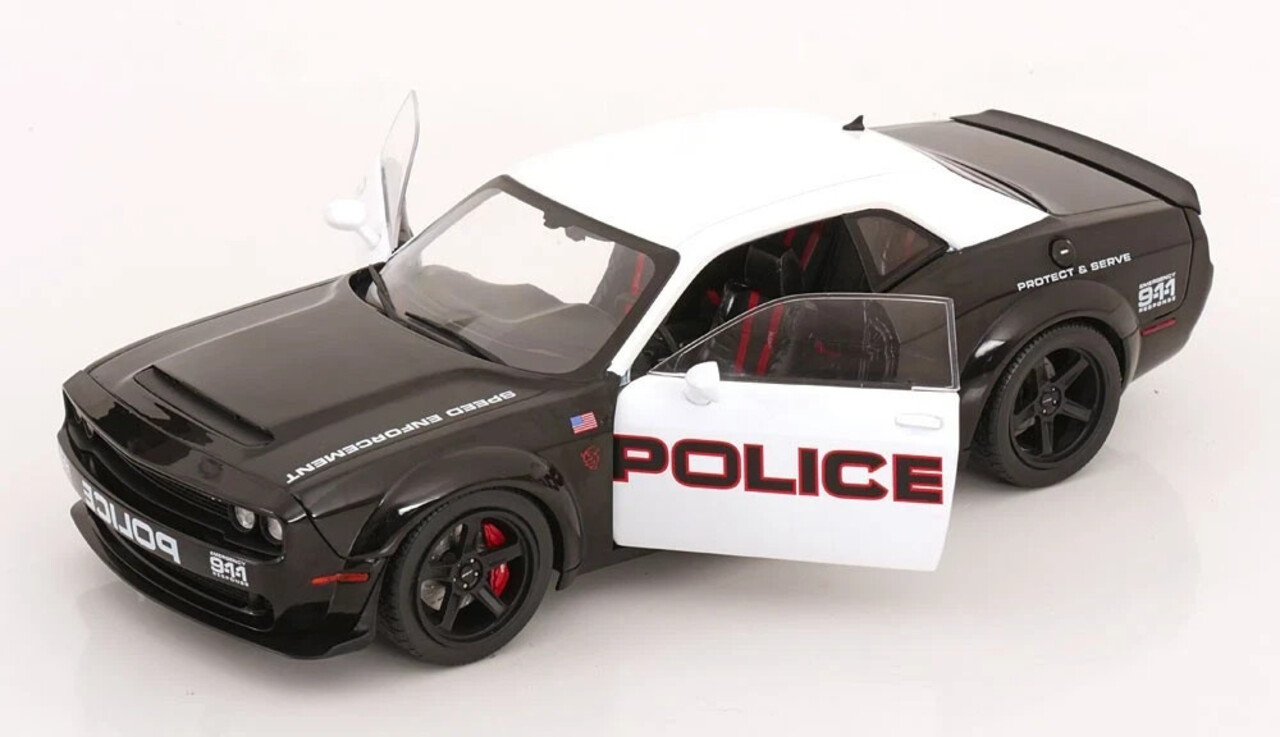Dodge Dodge Challenger R/T Scat Pack Widebody 2023 Highway Police USA - 1:18 - Solido