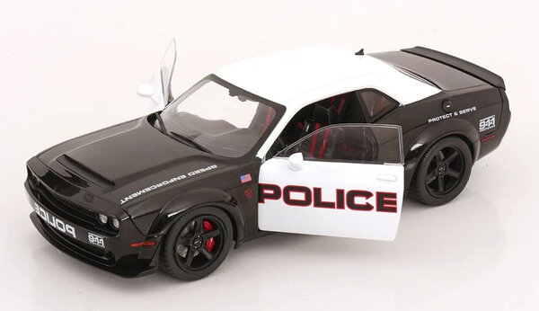 Dodge Dodge Challenger R/T Scat Pack Widebody 2023 Highway Police USA - 1:18 - Solido