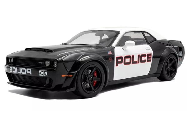 Dodge Dodge Challenger R/T Scat Pack Widebody 2023 Highway Police USA - 1:18 - Solido