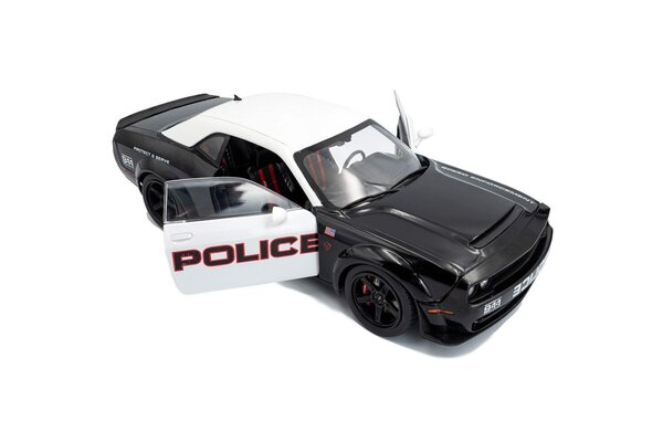 Dodge Dodge Challenger R/T Scat Pack Widebody 2023 Highway Police USA - 1:18 - Solido