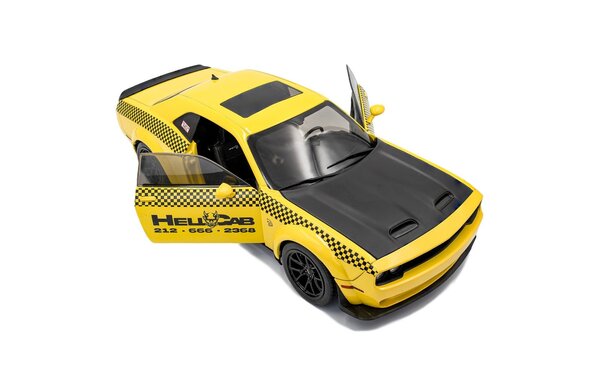 Dodge Dodge Challenger SRT Hellcat Redeye Widebody 2023 'NYC Hellcab' - 1:18 - Solido