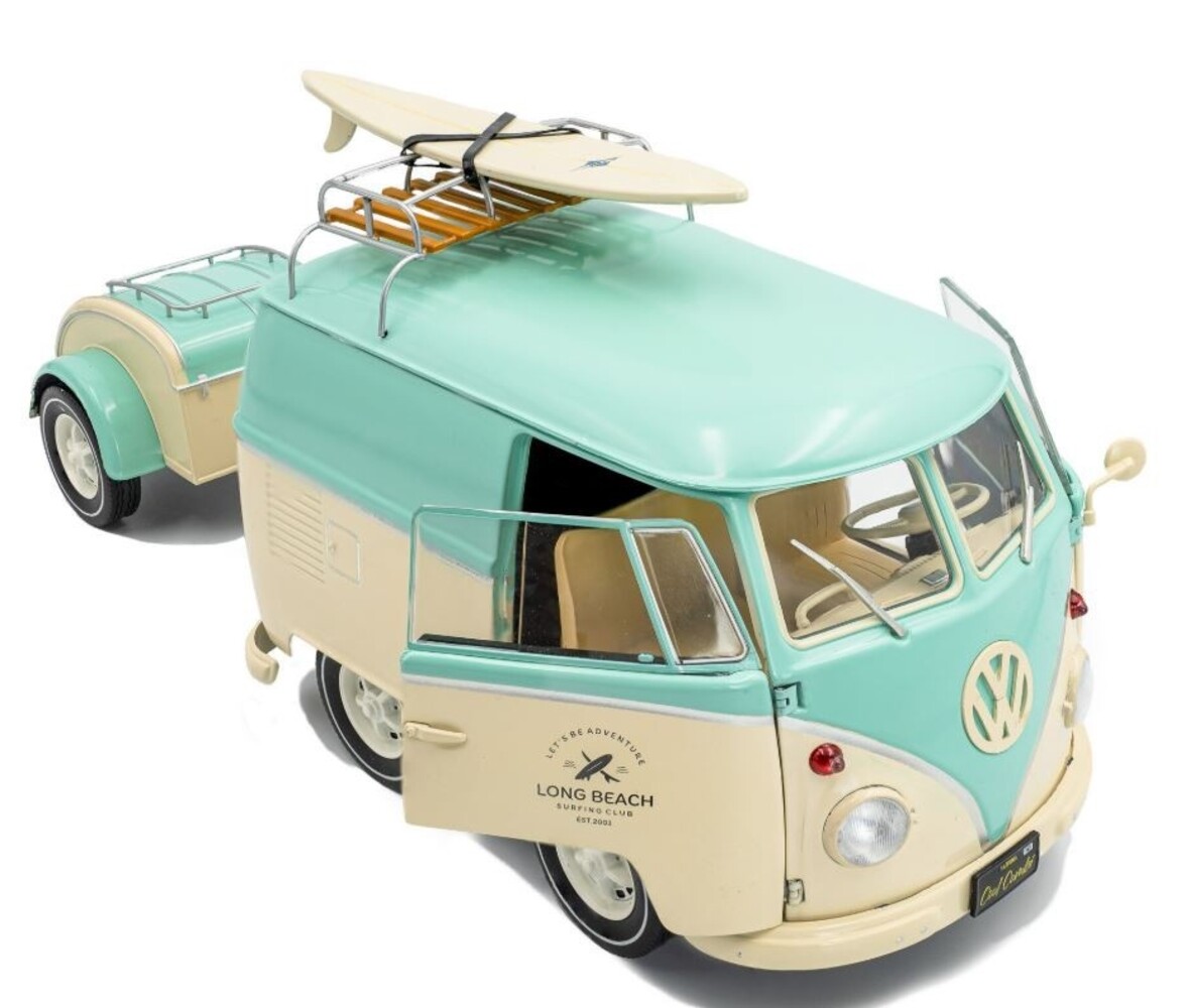 Volkswagen Volkswagen Cool Combi  Long Beach Surf 2024  - 1:18 - Solido