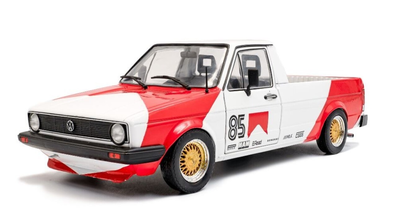 Volkswagen Volkswagen Caddy MKI M #85 1982 'Racing Tribute' - 1:18 - Solido