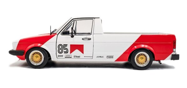 Volkswagen Volkswagen Caddy MKI M #85 1982 'Racing Tribute' - 1:18 - Solido