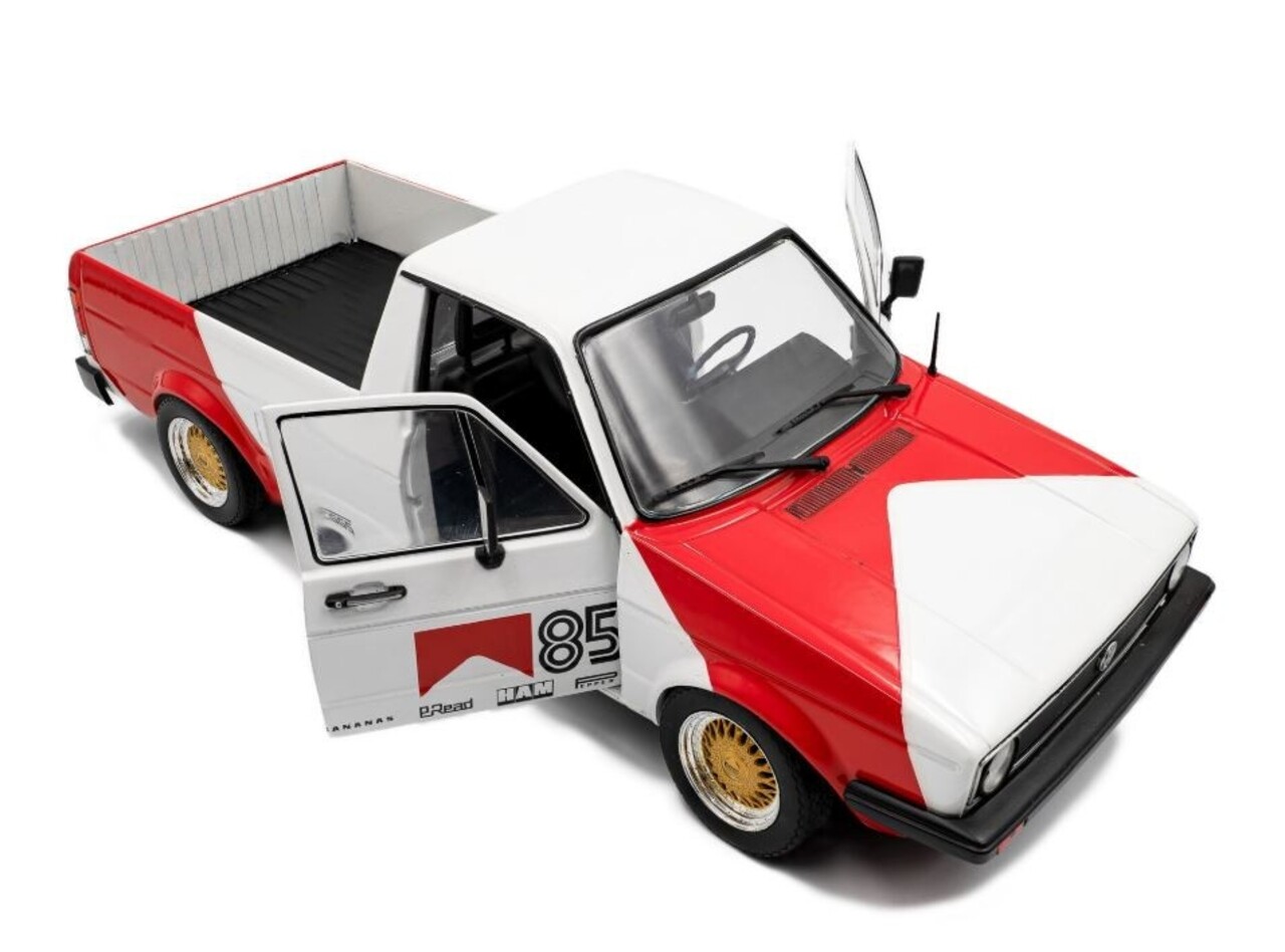 Volkswagen Volkswagen Caddy MKI M #85 1982 'Racing Tribute' - 1:18 - Solido
