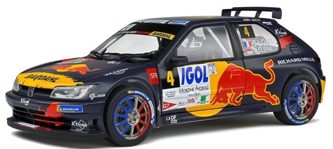 Peugeot Peugeot 306 Maxi #4 Rally Mont Blanc 2021 - 1:18 - Solido