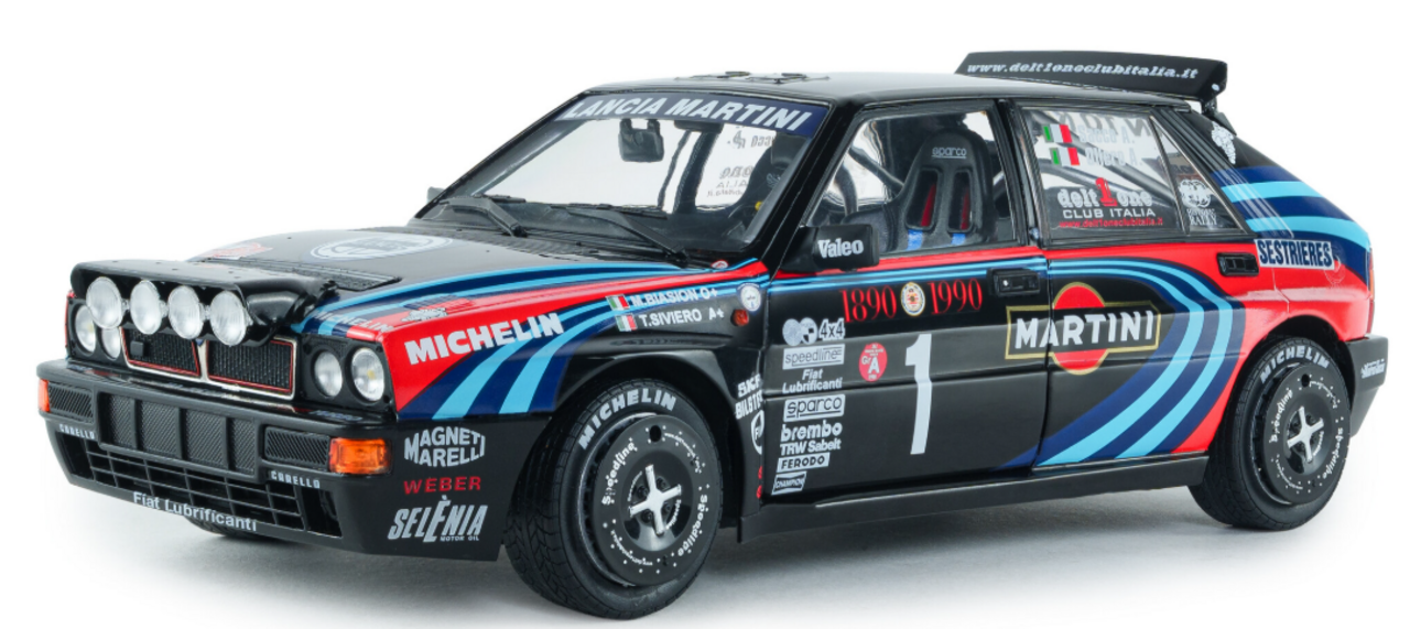 Lancia Lancia Delta HF Integrale #1 Rally Monte Carlo 1990 - 1:18 - Solido