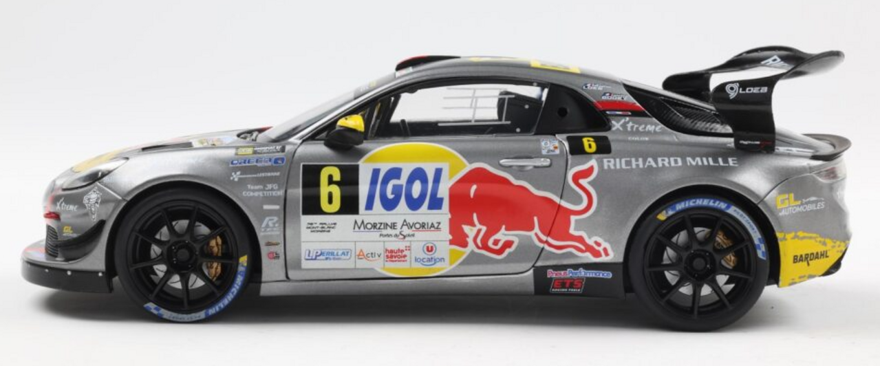 Alpine Alpine A110 GT+ #6 Rally Mont Blanc 2024 - 1:18 - Solido