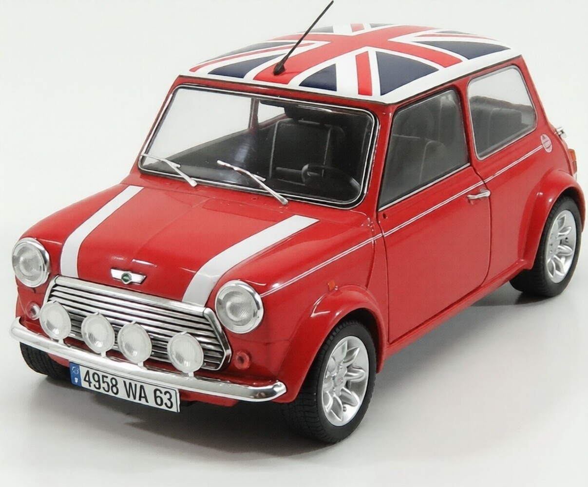 Mini Mini Cooper Sport  1300 1997 (+ Union Jack Roof) - 1:18 -  Solido