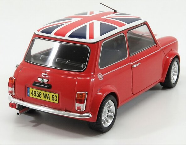 Mini Mini Cooper Sport  1300 1997 (+ Union Jack Roof) - 1:18 -  Solido