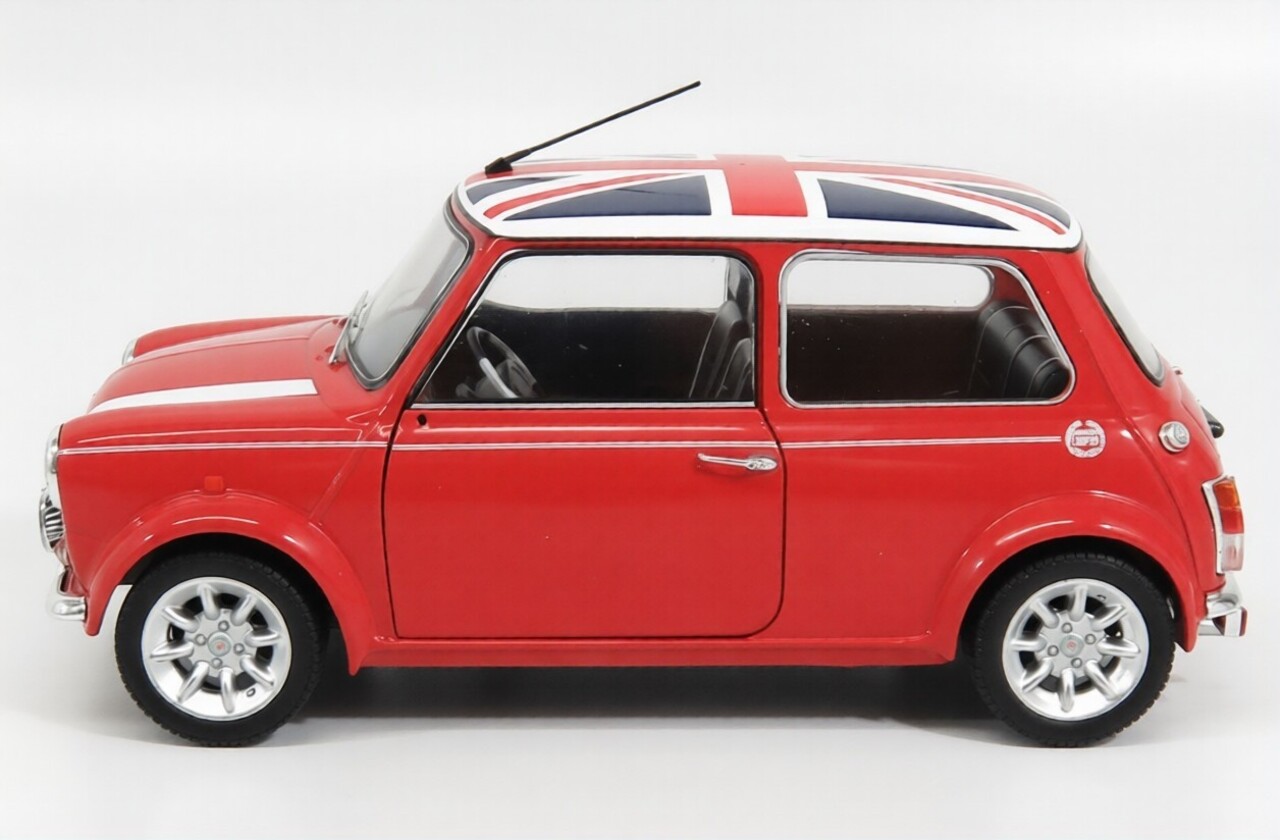 Mini Mini Cooper Sport  1300 1997 (+ Union Jack Roof) - 1:18 -  Solido