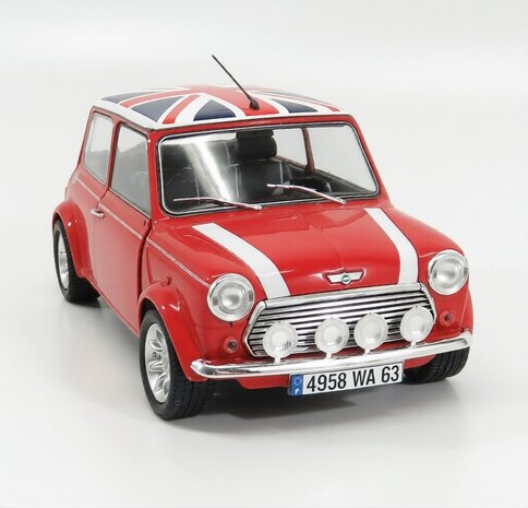 Mini Mini Cooper Sport  1300 1997 (+ Union Jack Roof) - 1:18 -  Solido
