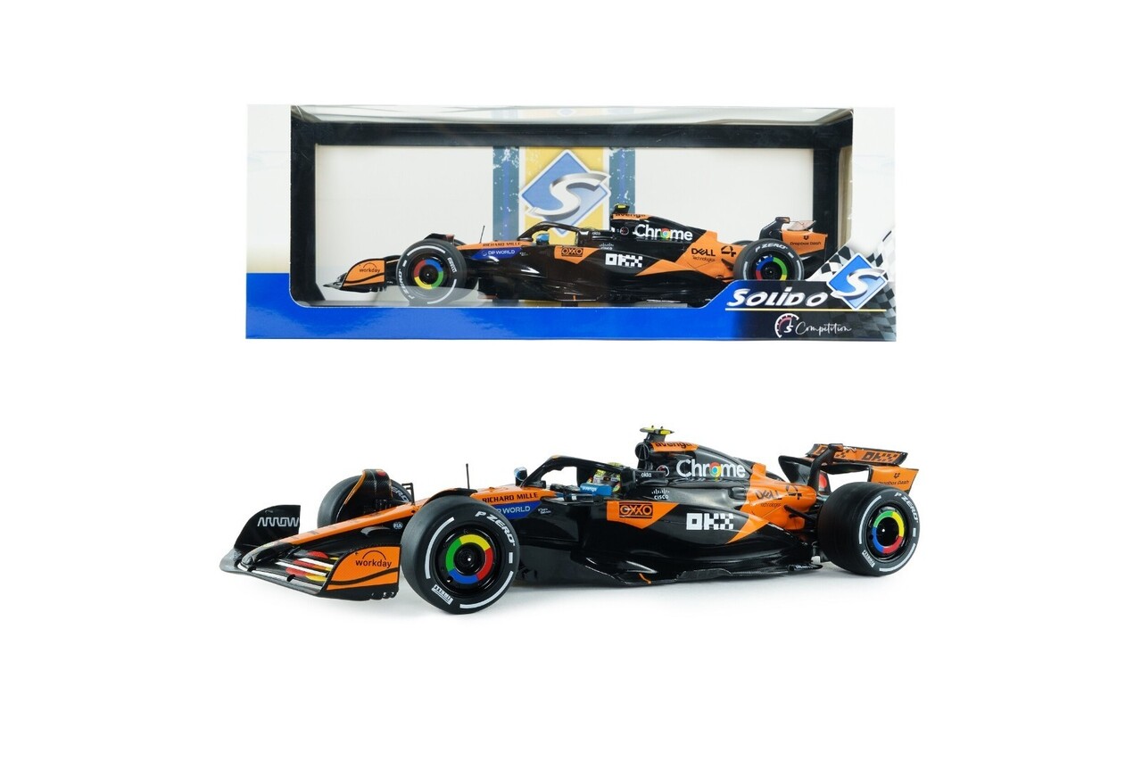 F1 McLaren F1 MCL39 #4 Winner GP Australia 2025 (L.Norris) - 1:18 - Solido