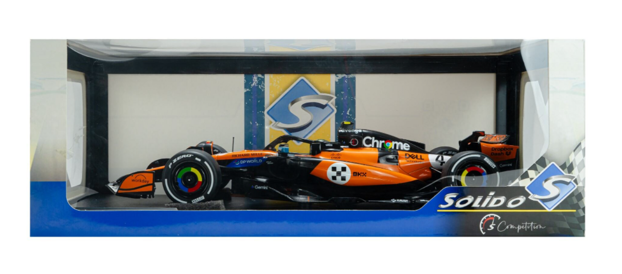 F1 McLaren F1 MCL39 #4 Winner GP Monaco (L.Norris) - 1:18 - Solido