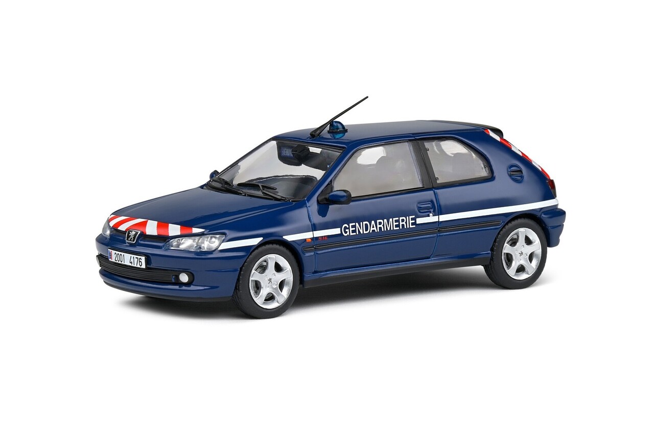 Peugeot Peugeot 306 S16 Gendarmerie 1998 - 1:43 - Solido