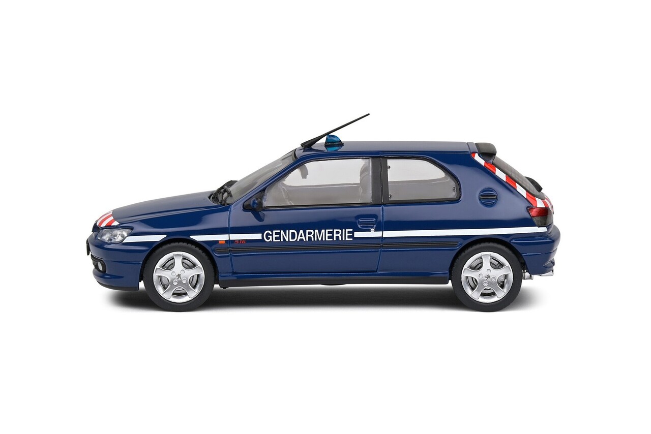 Peugeot Peugeot 306 S16 Gendarmerie 1998 - 1:43 - Solido