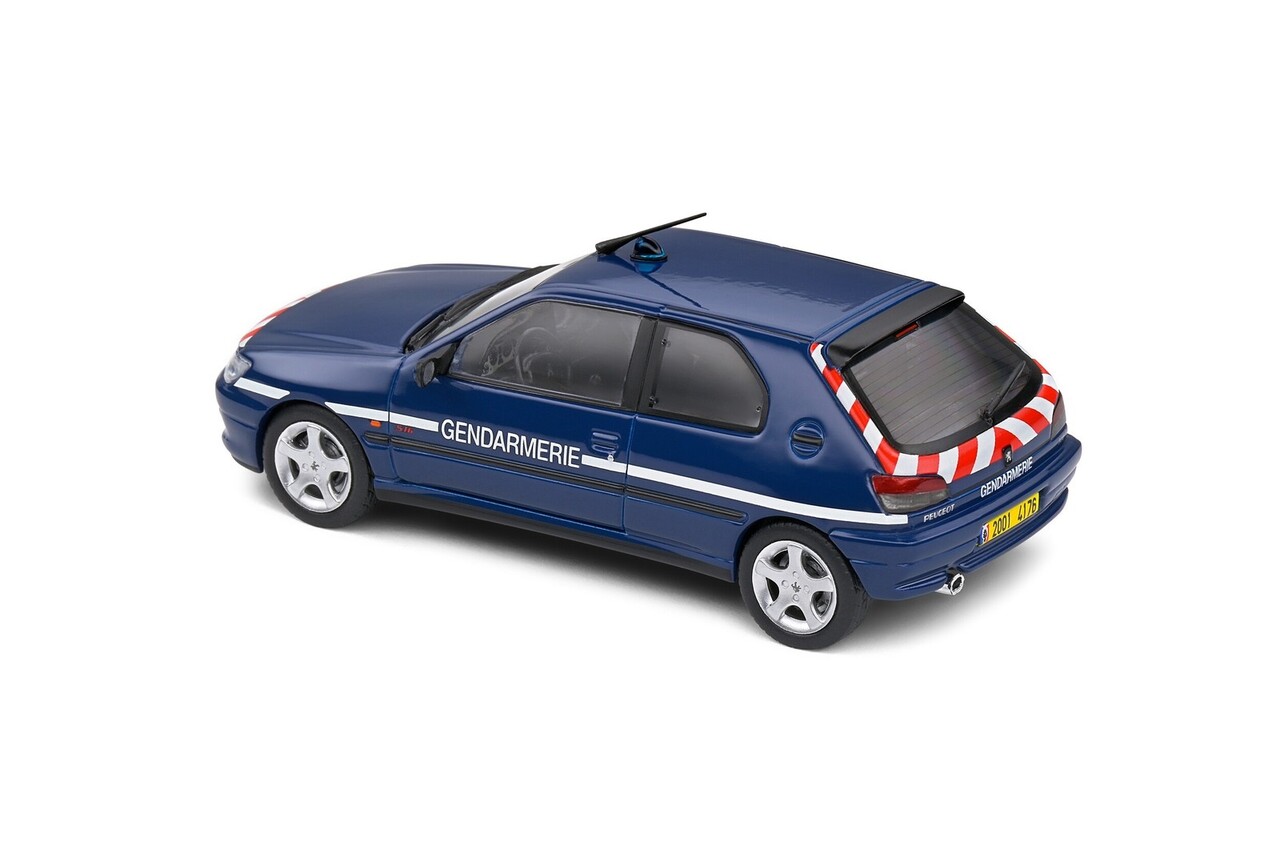 Peugeot Peugeot 306 S16 Gendarmerie 1998 - 1:43 - Solido