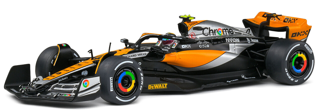 Formule 1 McLaren F1 Team MCL60 #4 (L.Norris)) Great Britain GP 2023 - 1:43 - Solido
