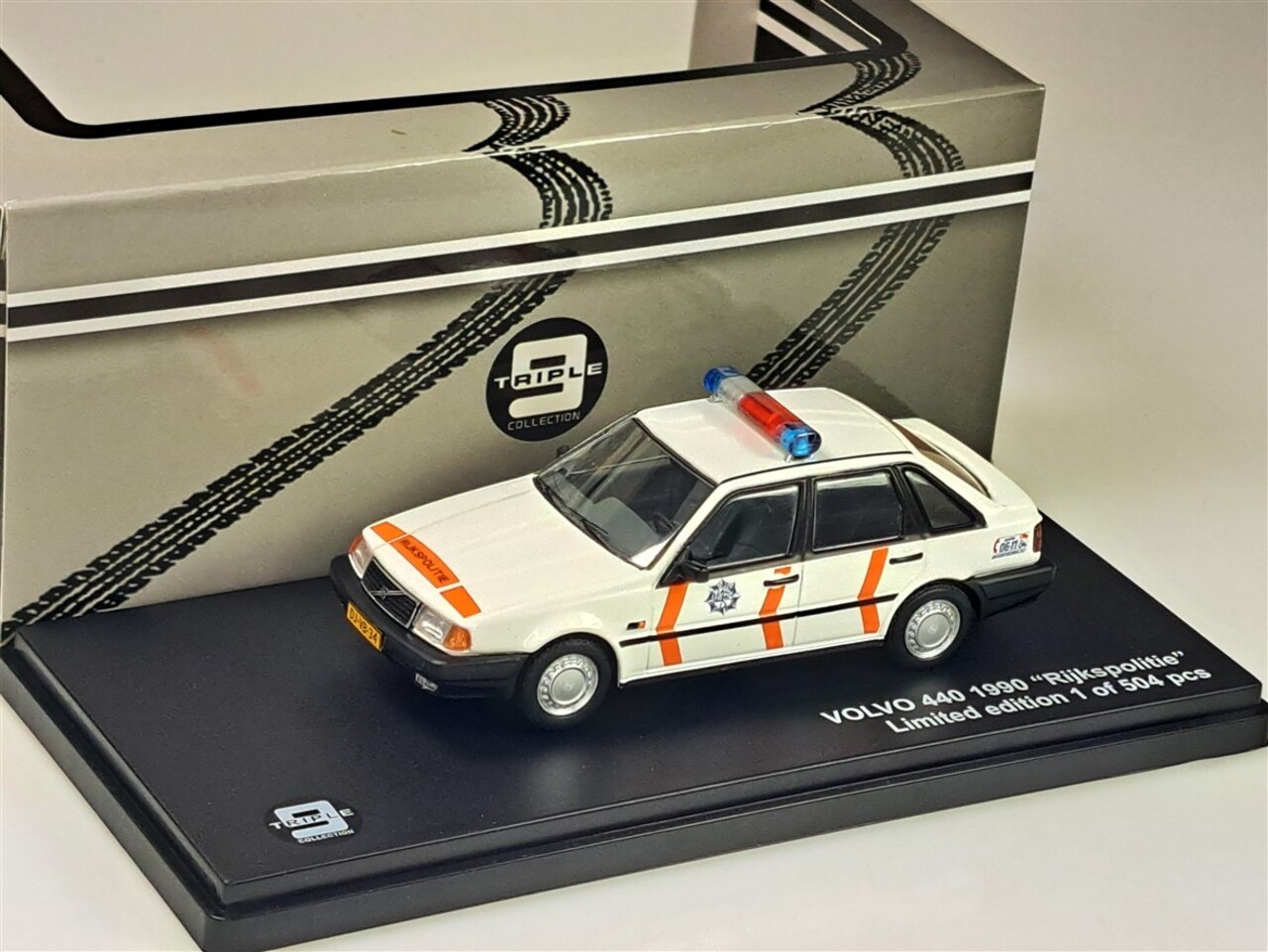 Volvo Volvo 440 'Rijkspolitie' 1990 - 1:43 - Triple 9 Collection