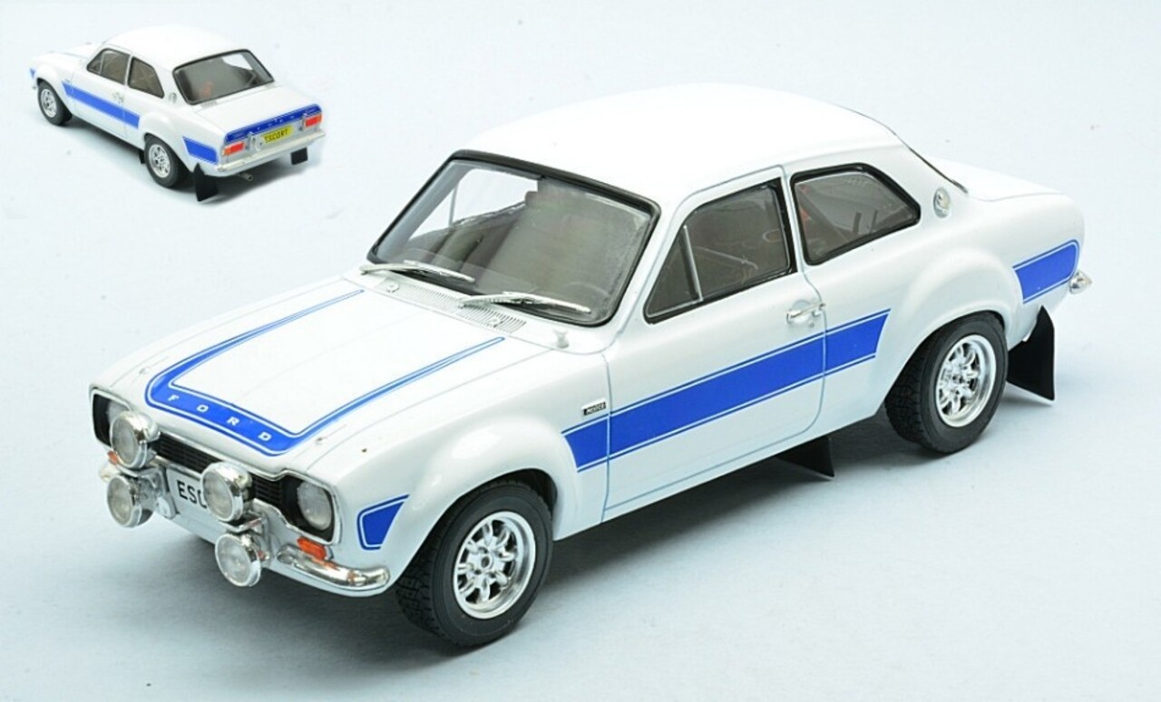Ford Ford Escort MKI RS 2000 + Decor 1973 - 1:24 - Whitebox