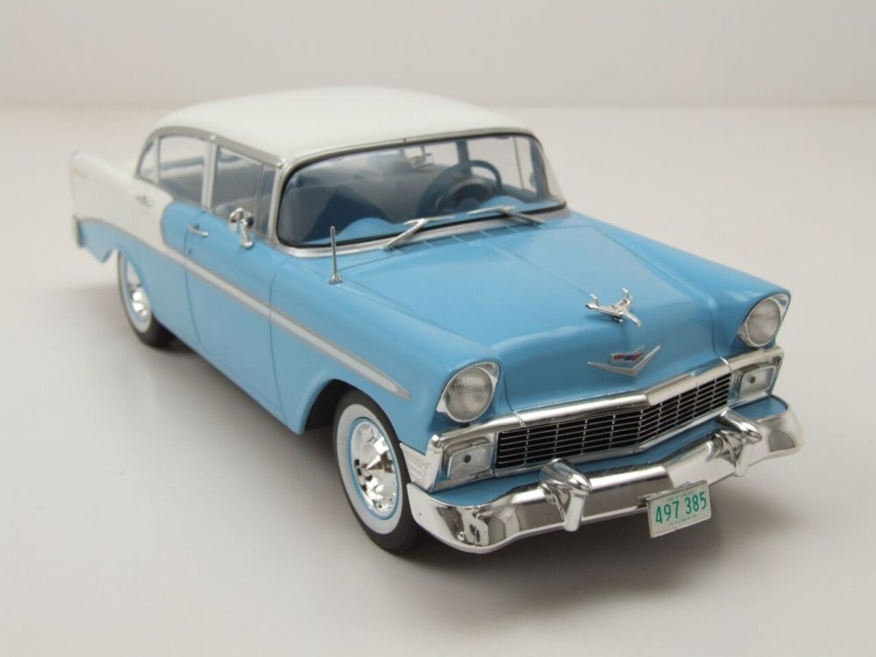 Chevrolet Chevrolet Bel Air 4-Door Hard Top 1956 - 1:24 - Whitebox