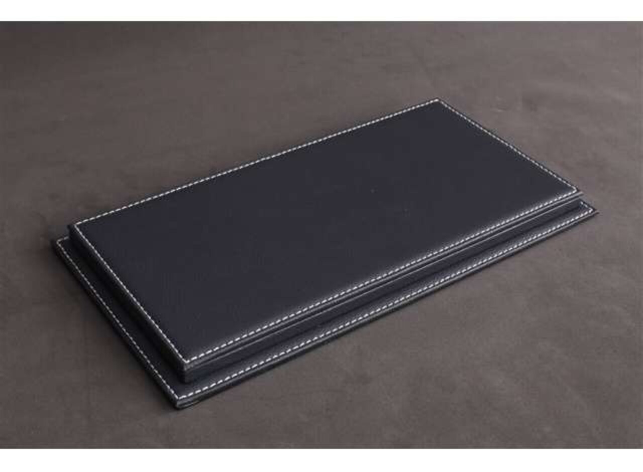 Atlantic Acrylic Display Case Mulhouse + Anthracite Leather Base - 1:43 - Atlantic