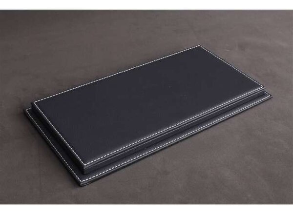 Atlantic Acrylic Display Case Mulhouse + Anthracite Leather Base - 1:43 - Atlantic