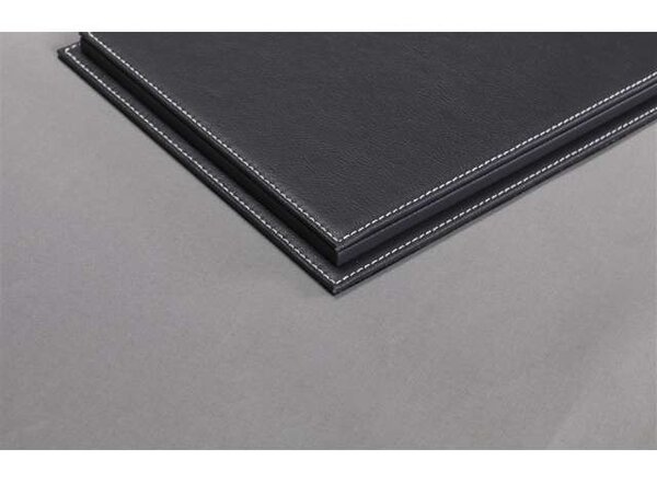 Atlantic Acrylic Display Case Mulhouse + Anthracite Leather Base - 1:43 - Atlantic