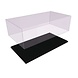 Atlantic Acrylic Display Case Maranello + Black Leather Base - 1:43 - Atlantic