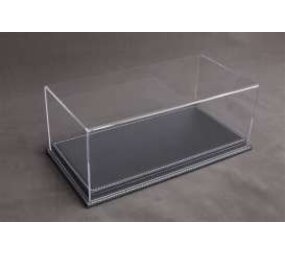 Atlantic Acrylic Display Case Mulhouse + Antracite Leather Base - 1:8 - Atlantic