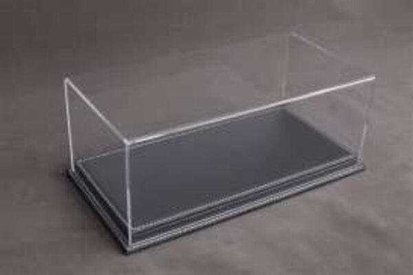 Atlantic Acrylic Display Case Mulhouse + Antracite Leather Base - 1:8 - Atlantic