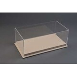 Atlantic Acrylic Display Case Mulhouse + Beige Leather Base - 1:8 - Atlantic