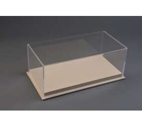 Atlantic Acrylic Display Case Mulhouse + Beige Leather Base - 1:8 - Atlantic